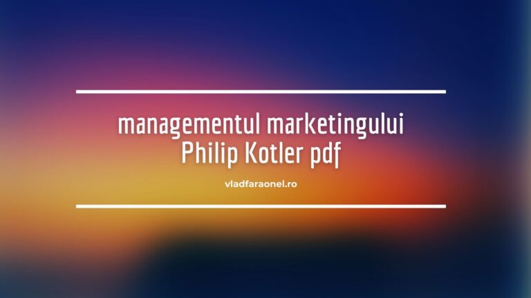 Carti marketing 42 de Cărți Marketing PDF Gratis Vlad Faraonel